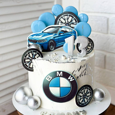 Торт "BMW" купить - нефтеюганск.сладкоежкин.рф